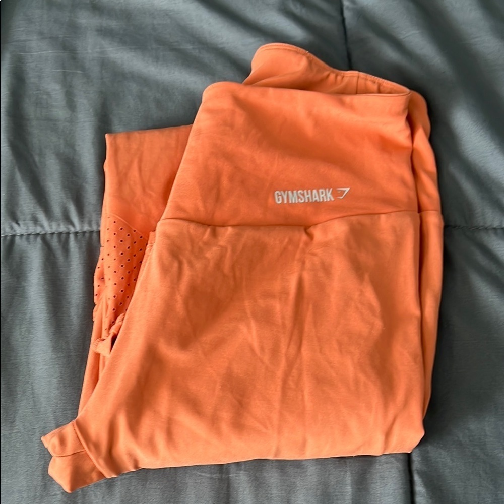 Gymshark Pro Perform Leggings Orange *Estimated Size Small, Flawed